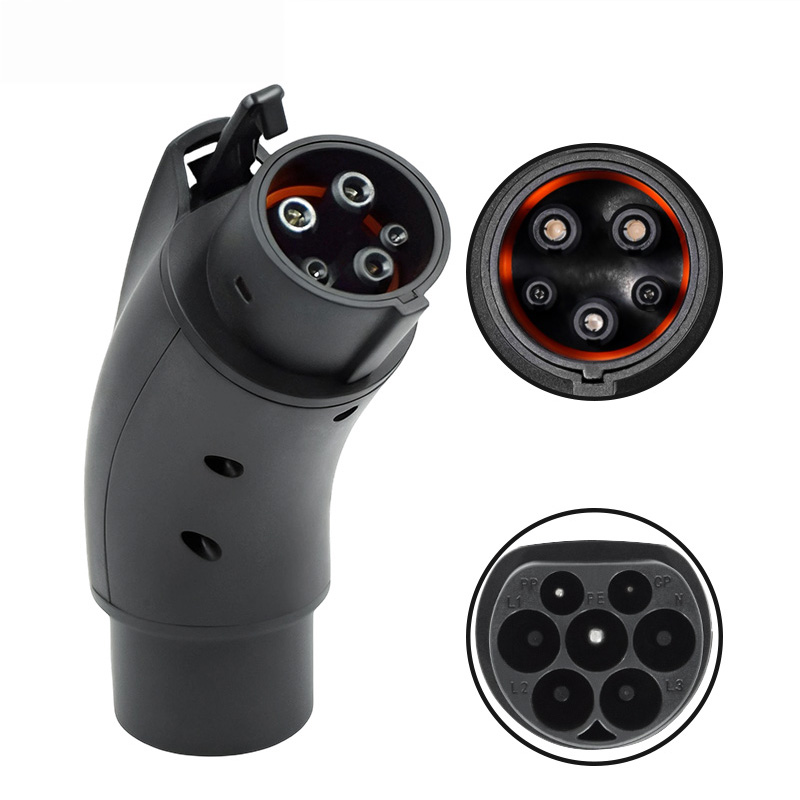 32A 7KW Type2 to J1772 Charging Converter Adapter