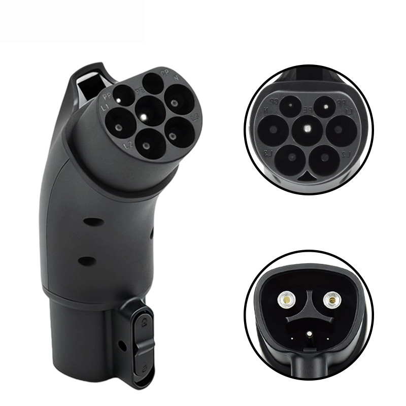 32A 7KW Tesla to GB  Charging Converter Adapter_copy_copy